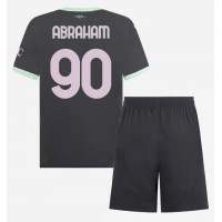 Maglie da calcio AC Milan Tammy Abraham #90 Terza Maglia Bambino 2024-25 Manica Corta (+ Pantaloni corti)